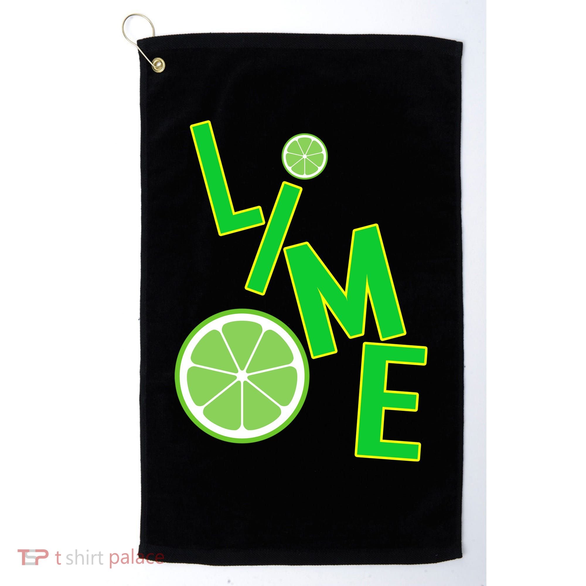 Lime Costume Golf Towel