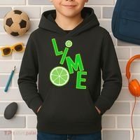 Lime Costume Kids Hoodie thumb 2