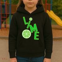Lime Costume Kids Hoodie thumb 3
