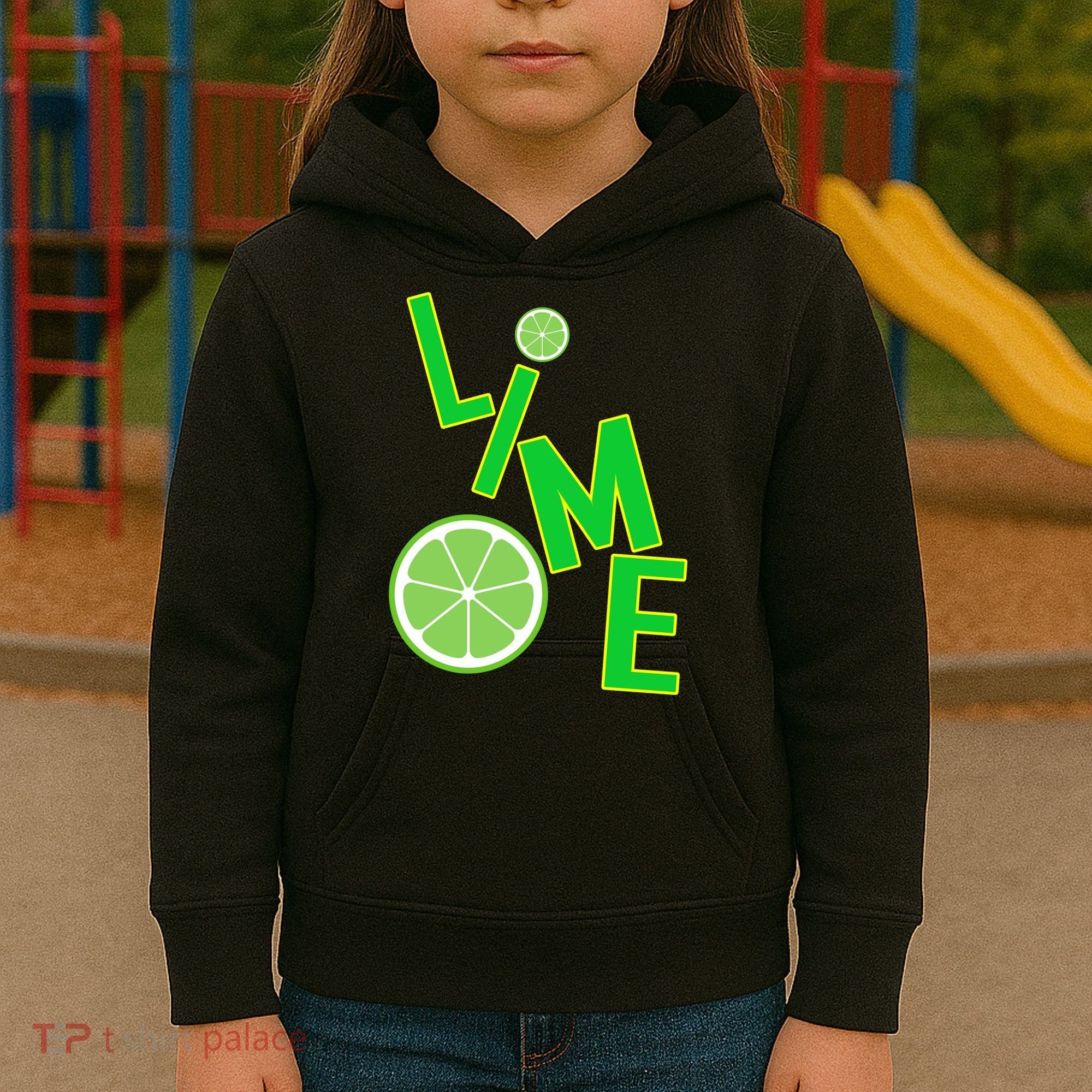 Lime Costume Kids Hoodie
