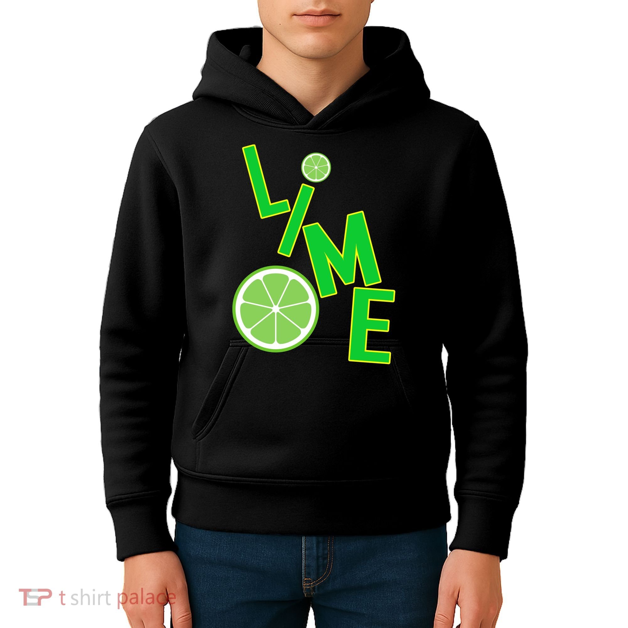 Lime Costume Kids Hoodie