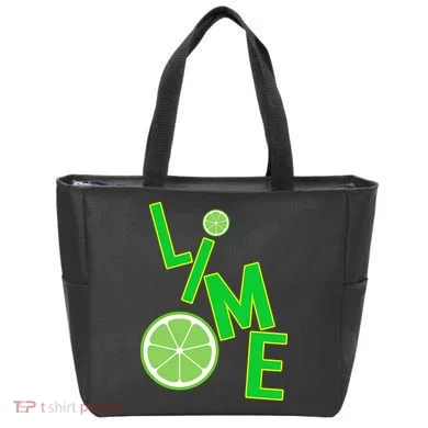 Lime Costume Tote Bag