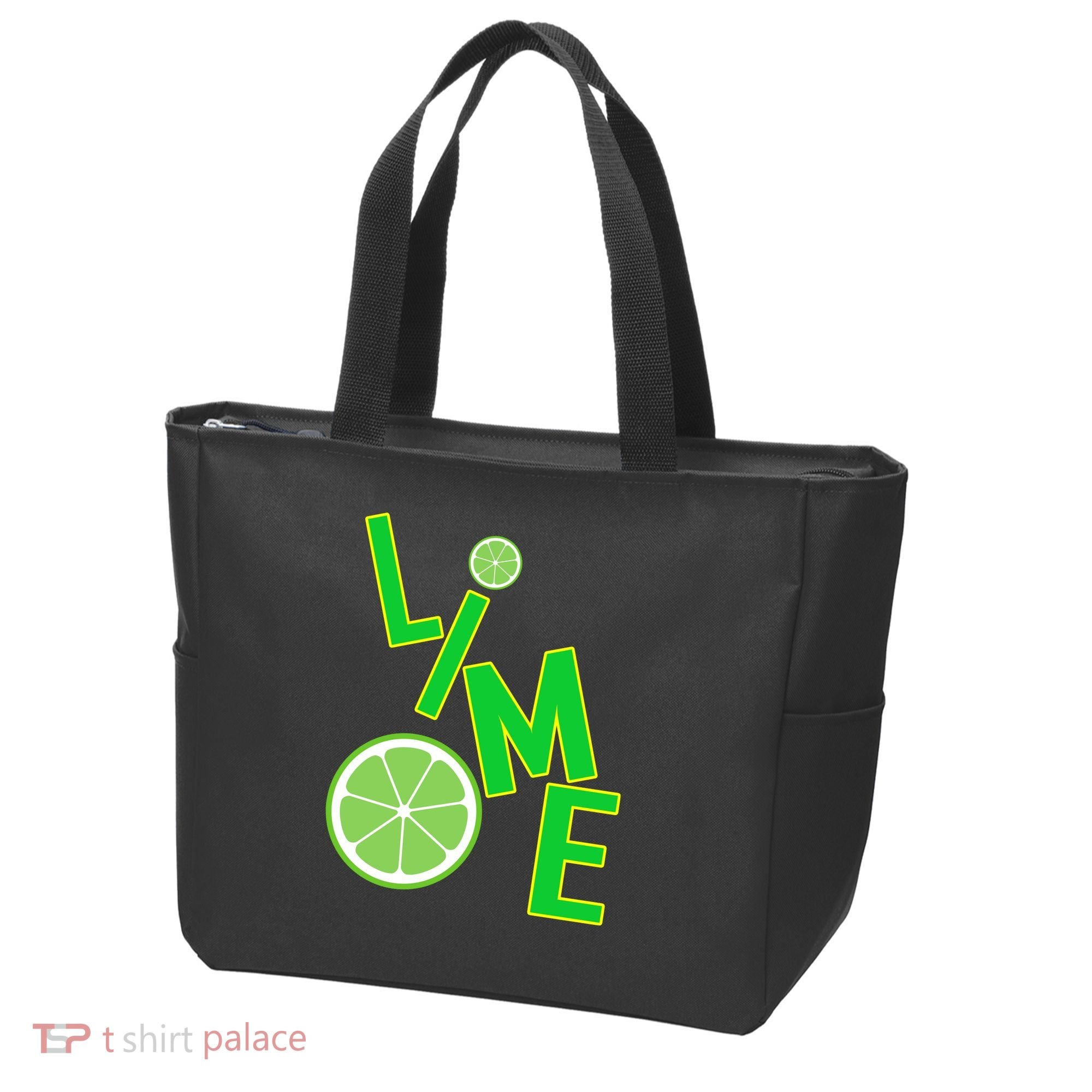 Lime Costume Tote Bag