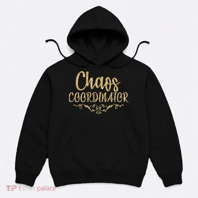 Limited Chaos Coordinator Gold Script Hoodie