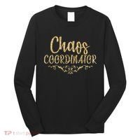 Limited Chaos Coordinator Gold Script Long Sleeve Shirt thumb 0