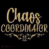 Limited Chaos Coordinator Gold Script Coffee Mug thumb 5