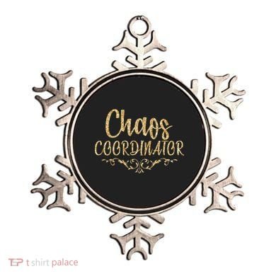 Limited Chaos Coordinator Gold Script Ornament