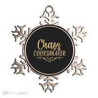 Limited Chaos Coordinator Gold Script Ornament thumb 0