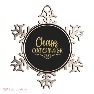 Limited Chaos Coordinator Gold Script Ornament