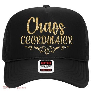 Limited Chaos Coordinator Gold Script Hat