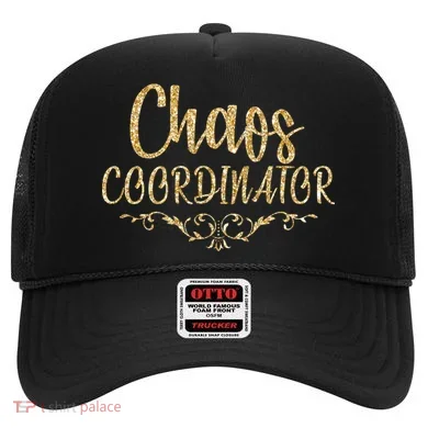 Limited Chaos Coordinator Gold Script Hat