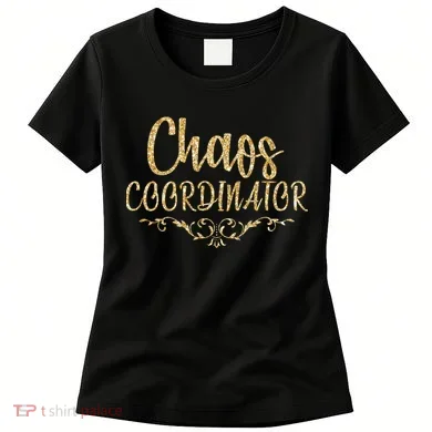 Limited Chaos Coordinator Gold Script Women's T-Shirt