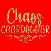 Limited Chaos Coordinator Gold Script Santa Hat thumb 1