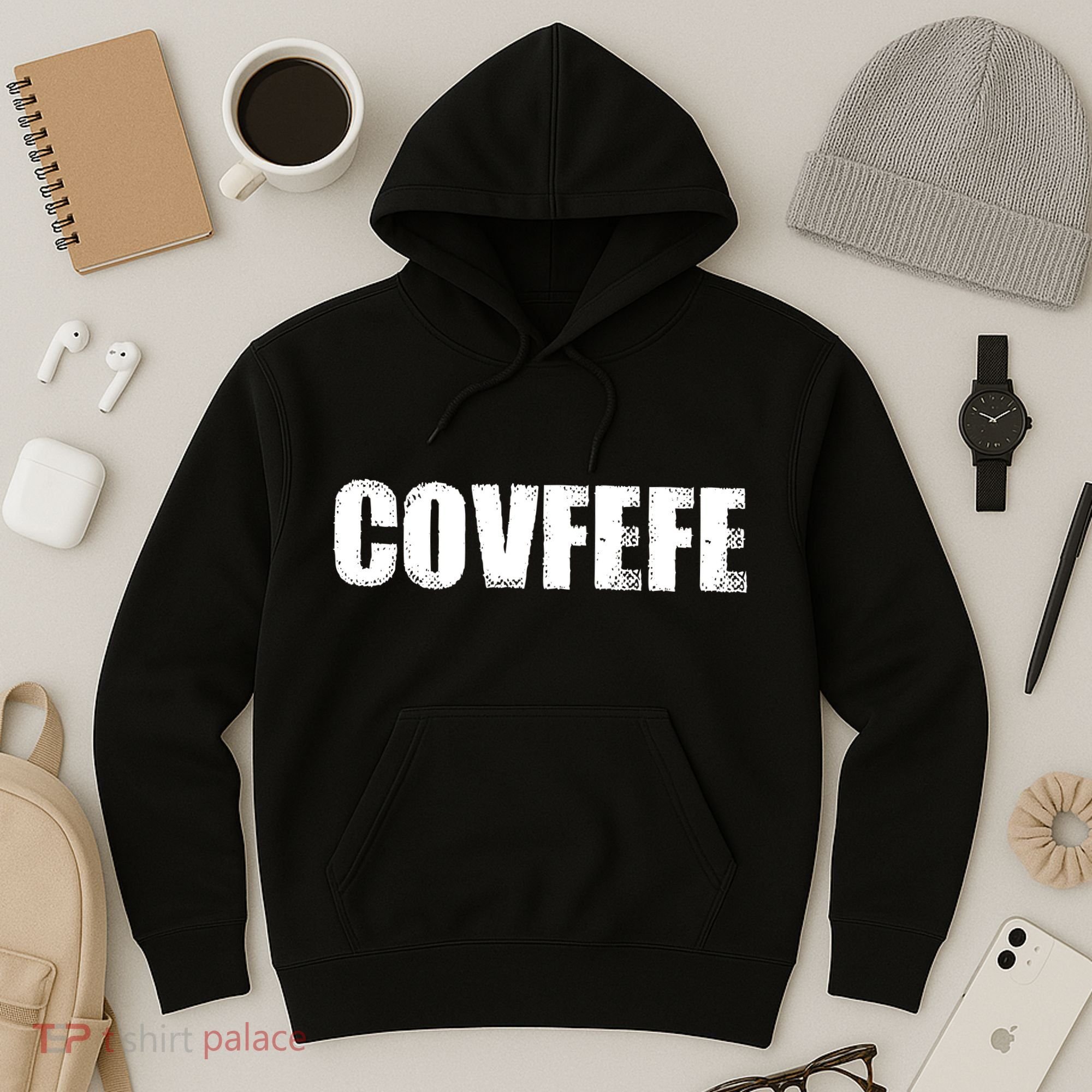 Limited Edition - Distressed Covfefe Hoodie