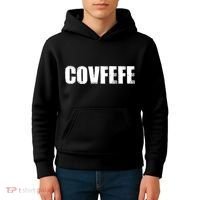Limited Edition - Distressed Covfefe Kids Hoodie thumb 4
