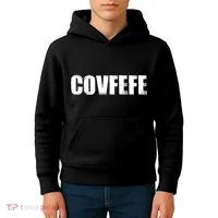 Limited Edition - Distressed Covfefe Kids Hoodie thumb 4