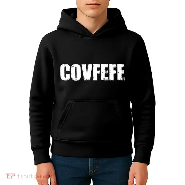 Limited Edition - Distressed Covfefe Kids Hoodie