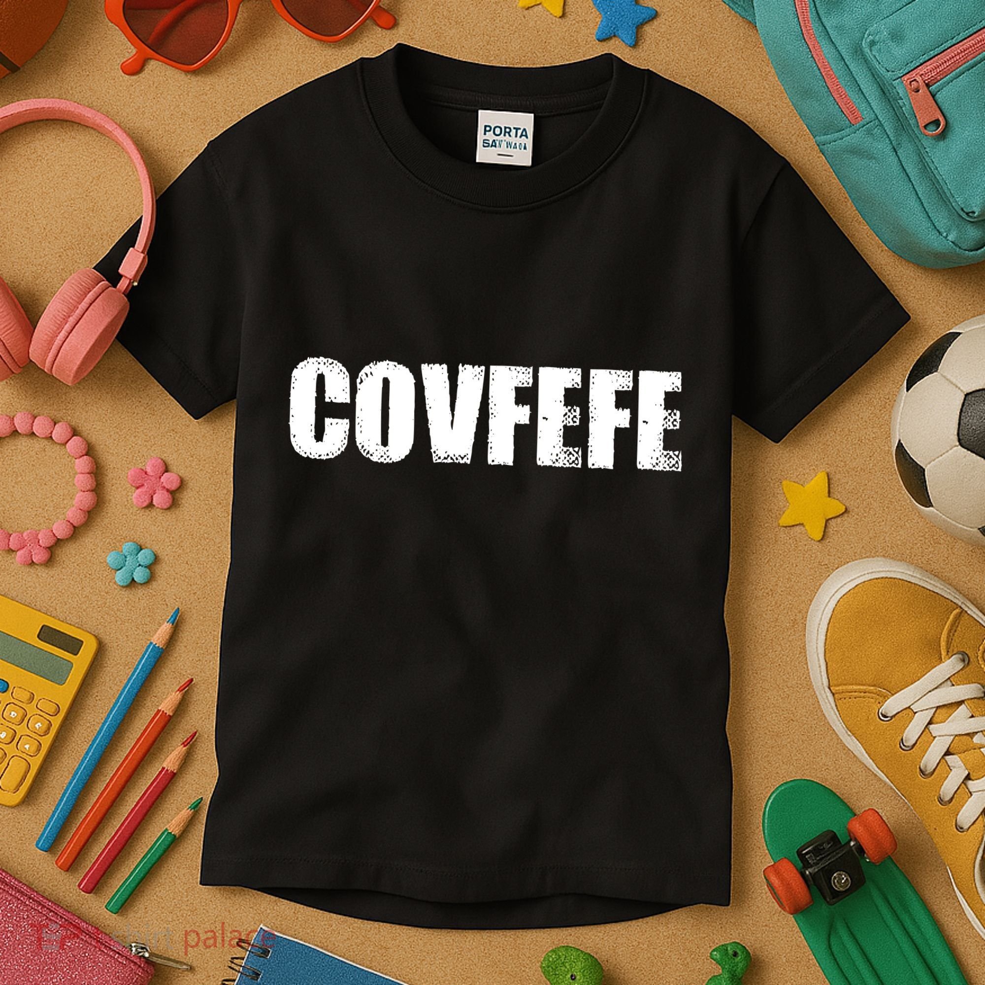 Limited Edition - Distressed Covfefe Kids T-Shirt