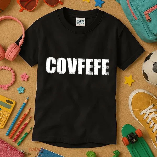 Limited Edition - Distressed Covfefe Kids T-Shirt