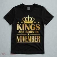 Limited Edition - Kings Are Born in November T-Shirt thumb 5