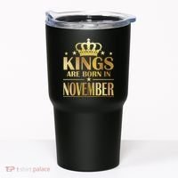 Limited Edition - Kings Are Born in November Tumbler thumb 0