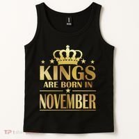 Limited Edition - Kings Are Born in November Tank Top thumb 2