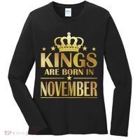 Limited Edition - Kings Are Born in November Women's Long Sleeve Shirt thumb 0