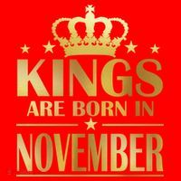 Limited Edition - Kings Are Born in November Santa Hat thumb 1