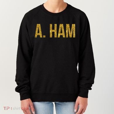 Limited Edition A. Ham Gold Foil Print Women's Sweatshirt