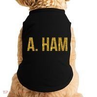 Limited Edition A. Ham Gold Foil Print Doggie Tank thumb 0