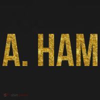 Limited Edition A. Ham Gold Foil Print Doggie Tank thumb 4