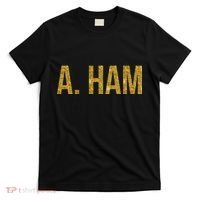 Limited Edition A. Ham Gold Foil Print T-Shirt thumb 0