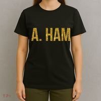 Limited Edition A. Ham Gold Foil Print T-Shirt thumb 4