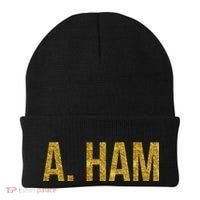Limited Edition A. Ham Gold Foil Print Beanie thumb 0