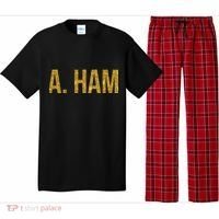 Limited Edition A. Ham Gold Foil Print Pajama Set thumb 0