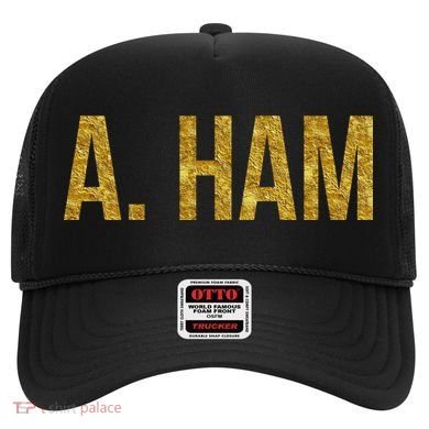 Limited Edition A. Ham Gold Foil Print Hat