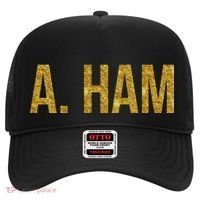Limited Edition A. Ham Gold Foil Print Hat thumb 0
