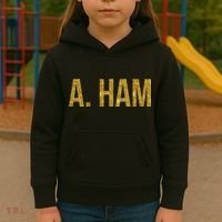 Limited Edition A. Ham Gold Foil Print Kids Hoodie thumb 3
