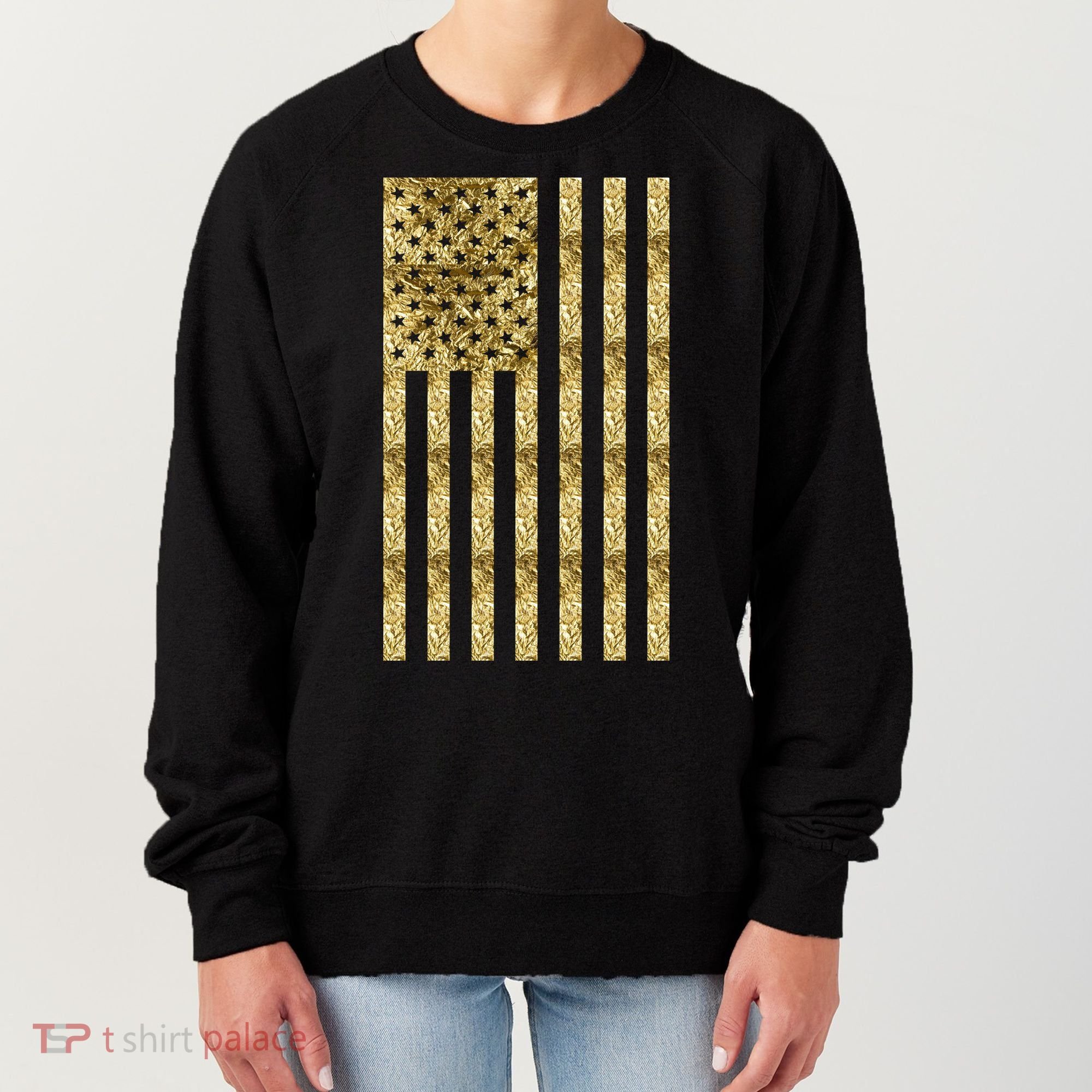 Limited Edition American USA Flag Women's Sweatshirt
