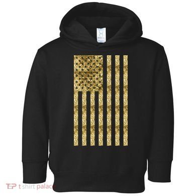 Limited Edition American USA Flag Toddler Hoodie