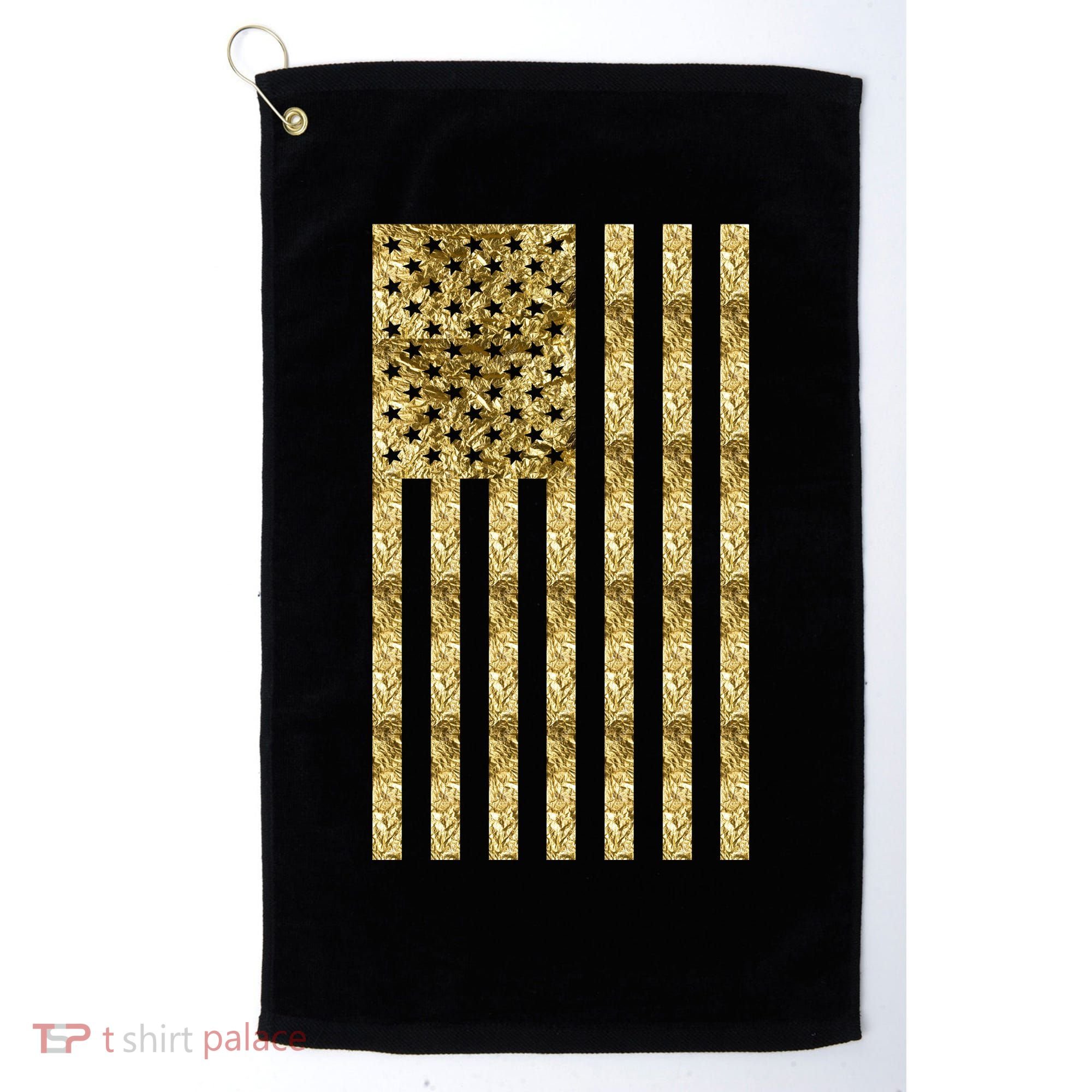 Limited Edition American USA Flag Golf Towel