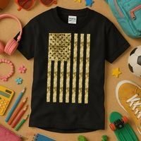 Limited Edition American USA Flag Kids T-Shirt thumb 3