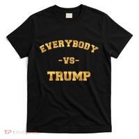 Limited Edition Everybody VS Trump Gold Print T-Shirt thumb 0