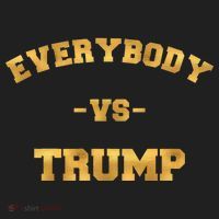 Limited Edition Everybody VS Trump Gold Print Beanie thumb 2