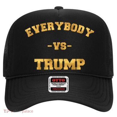 Limited Edition Everybody VS Trump Gold Print Hat