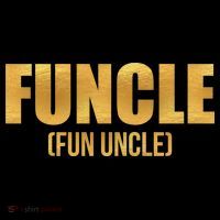 Limited Edition FUNCLE Fun Uncle Gold Print Long Sleeve Shirt thumb 2