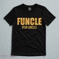 Limited Edition FUNCLE Fun Uncle Gold Print T-Shirt thumb 5