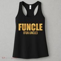 Limited Edition FUNCLE Fun Uncle Gold Print Women's Tank Top thumb 3