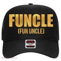 Limited Edition FUNCLE Fun Uncle Gold Print Hat thumb 0