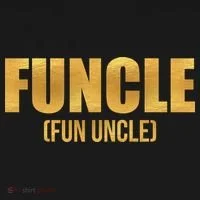 Limited Edition FUNCLE Fun Uncle Gold Print Toddler Hoodie thumb 2
